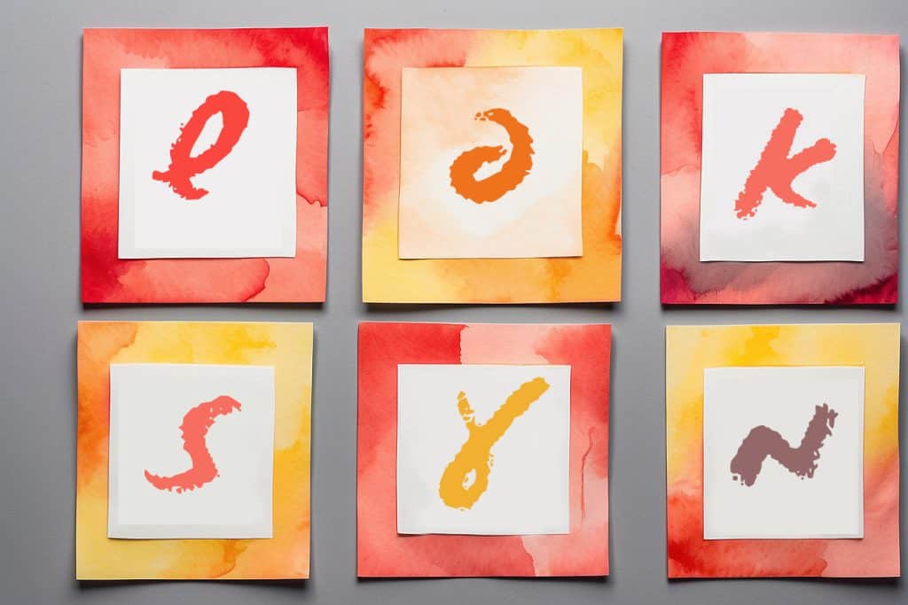 Default_Watercolor_Letter_cards_in_shades_of_red_and_yellow_gr_3דדד